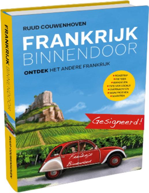 Gesigneerd boek Frankrijk Binnendoor