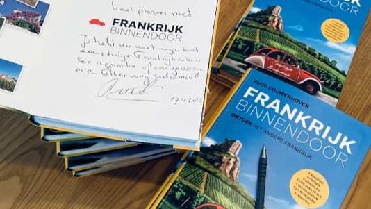 Tijdelijke actie gesigneerd boek Frankrijk Binnendoor - &euro; 22,50