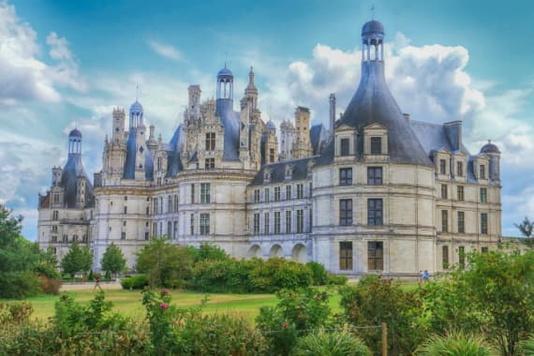 Relaxed binnendoor via Auxerre naar Ch&acirc;teau Chambord