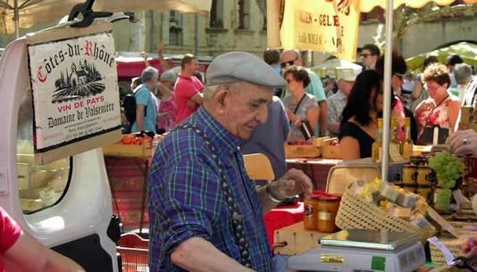 Markt in Frankrijk