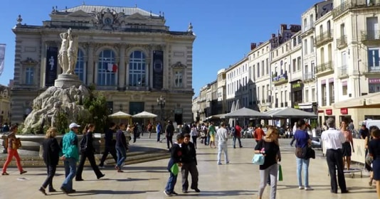 Montpellier, stad met contrasten