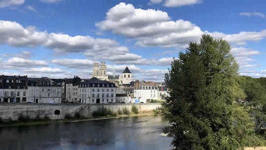 Orleans, mooie stad aan de Loire.