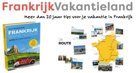 Maak kans een op gesigneerd boek Frankrijk Binnendoor