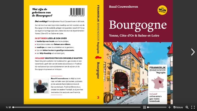 Bekijk de nieuwe Regiogids Bourgogne nu online