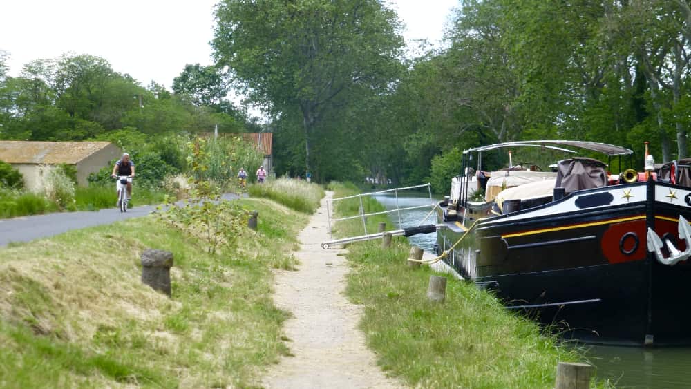 Op de fiets langs het Canal du Midi