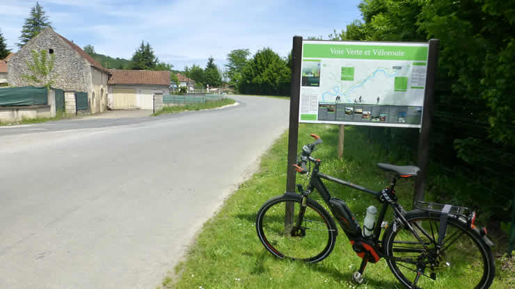 Frankrijk Binnendoor met een e-bike? 