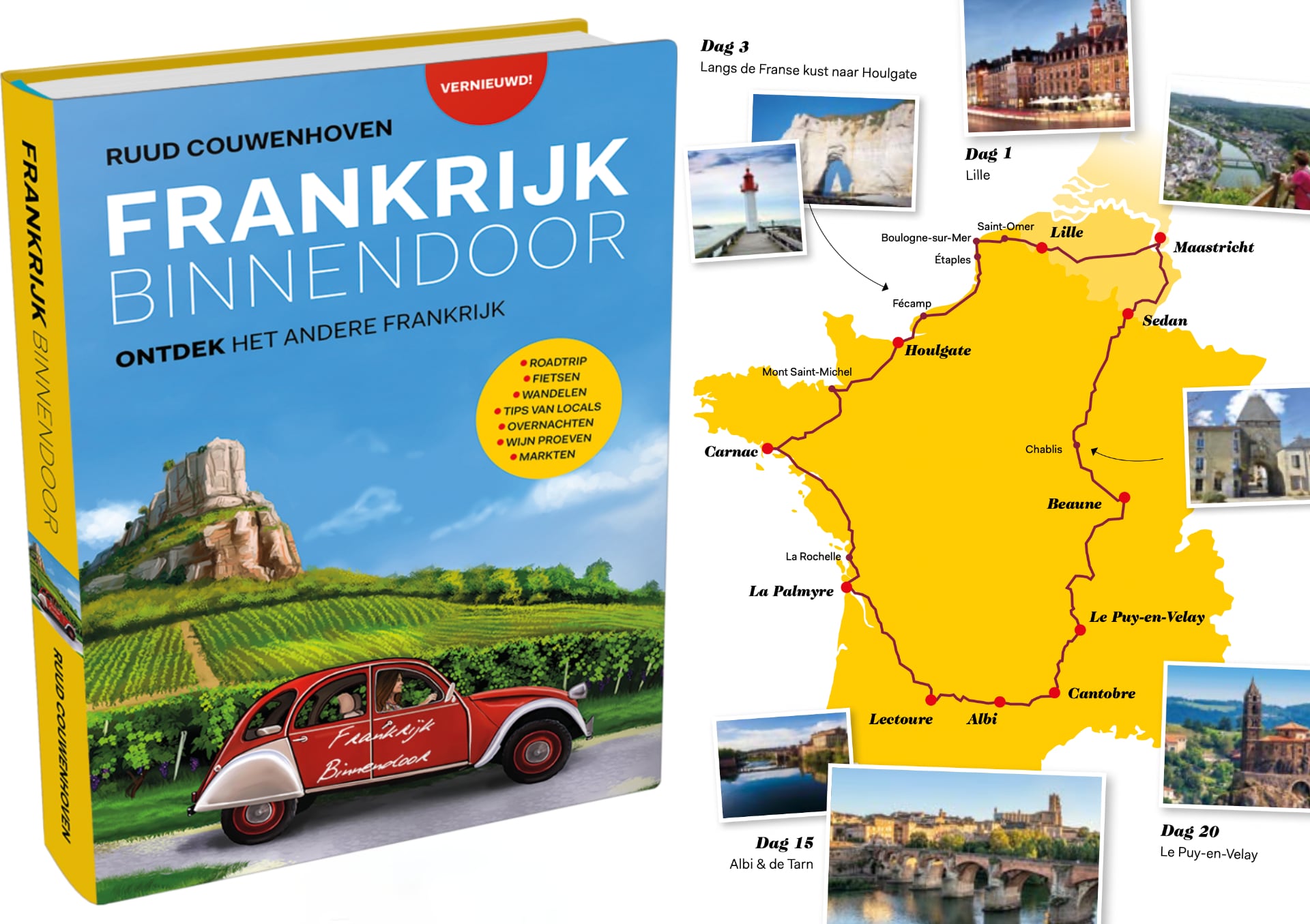 Frankrijk Binnendoor, ontdek het andere Frankrijk