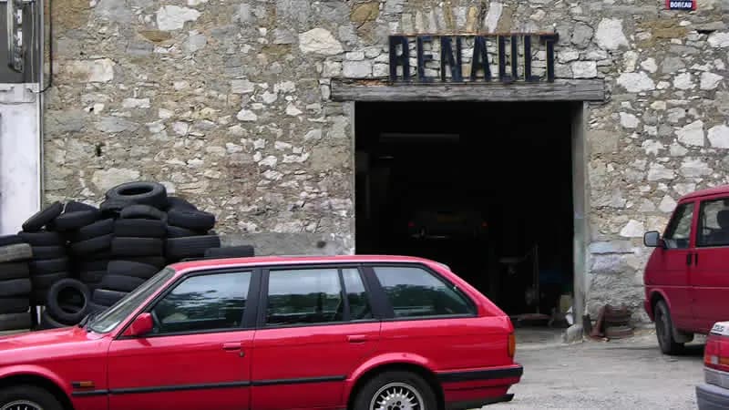 Pech met de auto in Frankrijk