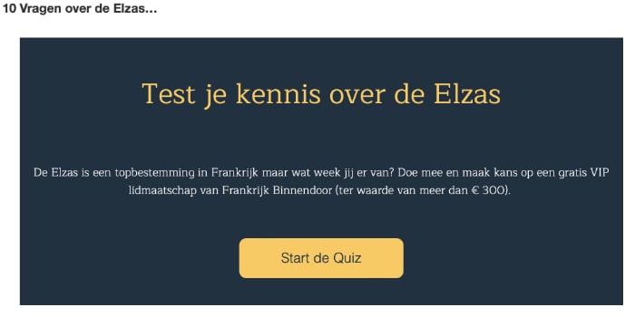 10 vragen over de Elzas, doe je ook mee?