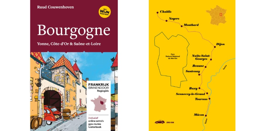 De regiogids Bourgogne wordt nu elke dag verstuurd!