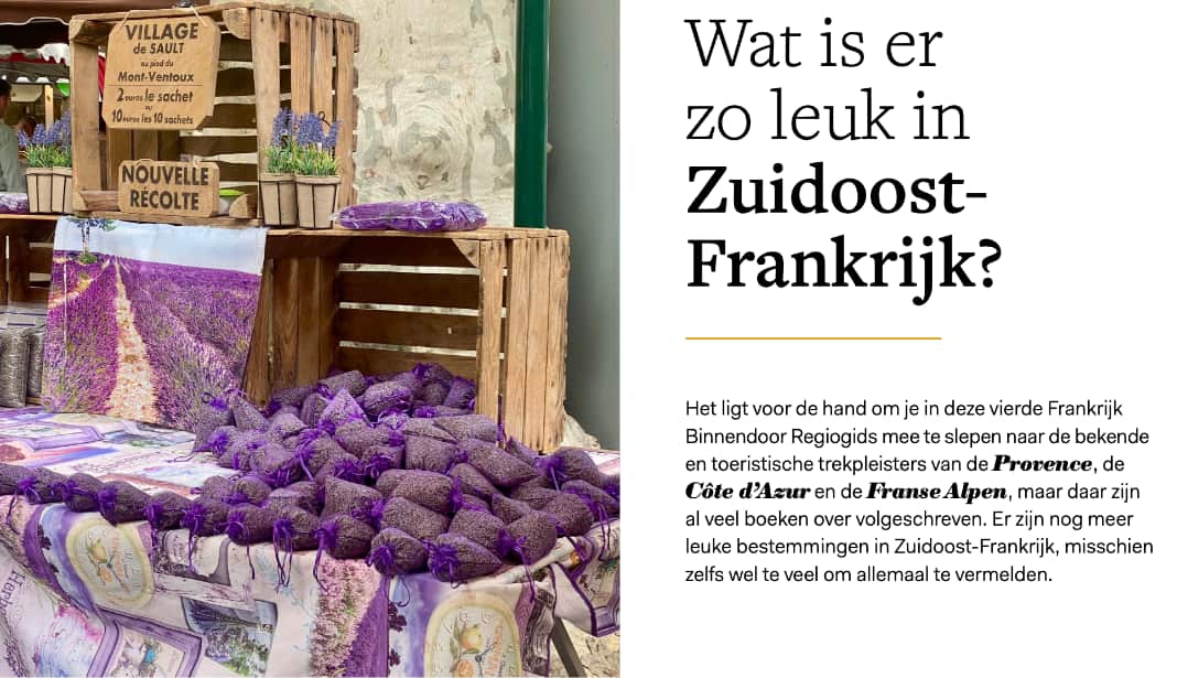 De Regiogids Zuidoost-Frankrijk kan besteld worden!