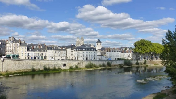 Orleans, mooie stad aan de Loire.