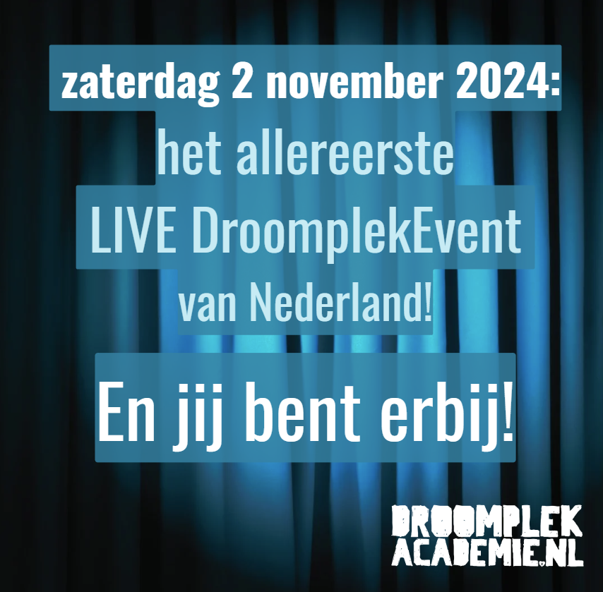 Ticket LIVE DroomplekEvent - 2-11-2024